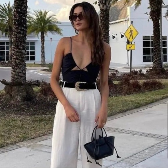 Zara Black Cut Out Swimsuit. NWT. Size Small. - Picture 12 of 14